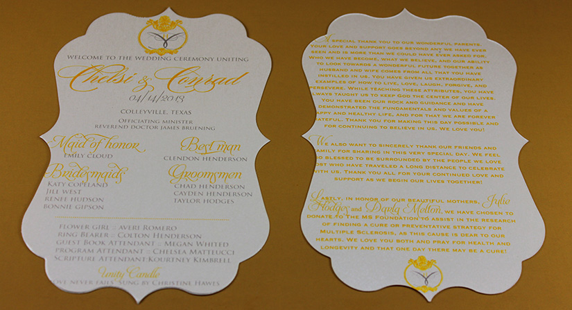 gold and platinum wedding folio invites silk wedding invitations chic invitations thermography print